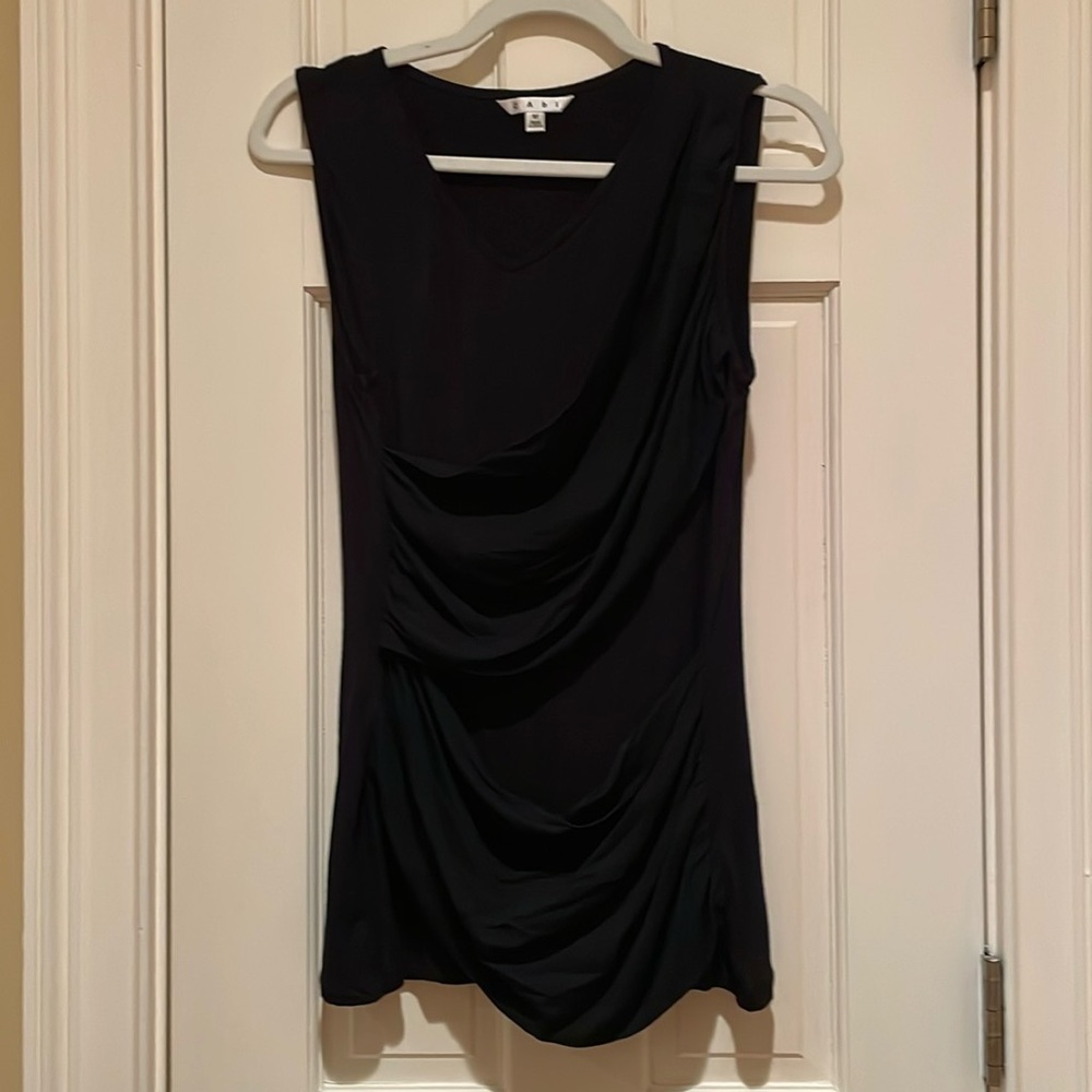 Cabi Drape detail sleeveless top